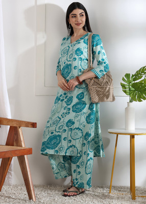 HIVA TRENDZ Women Kurta Palazzo Set