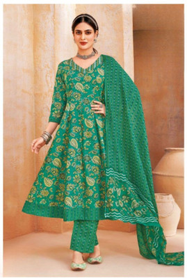 Shixom Women Kurti Pant Dupatta Set