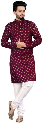 MENPERA Men Kurta Pyjama Set