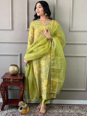 Zinariya Fab Women Kurti Pant Dupatta Set