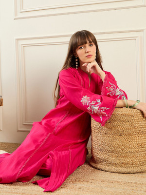 Indo Era Women Kurta Pant Set