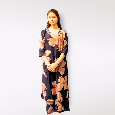 VNS Creation Women Kurta Palazzo Set