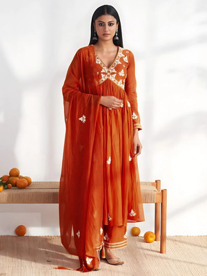 NAVLIK Women Kurta Pant Dupatta Set