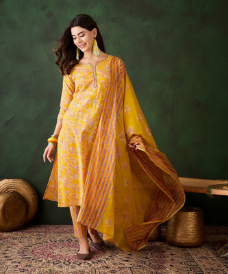 Sangria Women Kurta Pant Dupatta Set