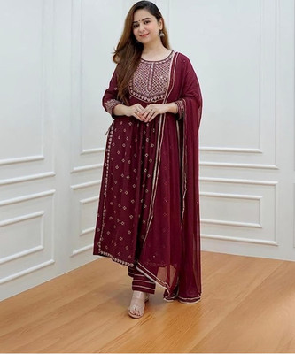 SHREEHIT Women Kurta Dupatta Set