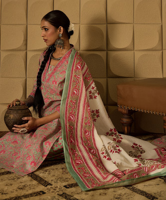 Indo Era Women Kurta Salwar Dupatta Set