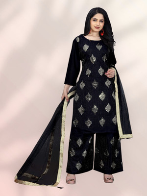 HOC's Women Kurta Pyjama Dupatta Set
