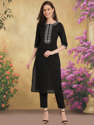 Brownverse Women Kurta Pant Set
