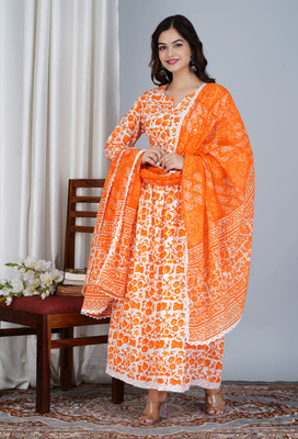 rudrama Women Kurta Pant Dupatta Set