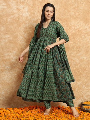 Gulabi Jaipur Women Kurta Pant Dupatta Set