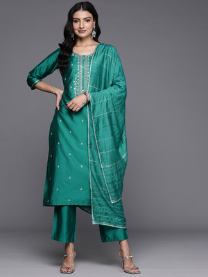 LIBAS Women Kurta Pant Dupatta Set