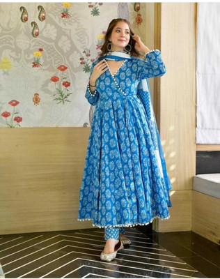 RAJVESH FASHION Women Kurta Dupatta Set