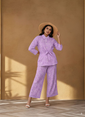 Heni fashion Shirt Palazzos Co-ords Set