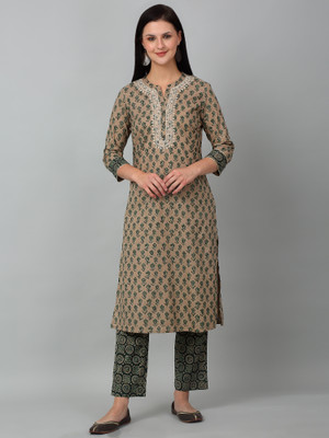 CANTABIL Women Kurti Pant Set