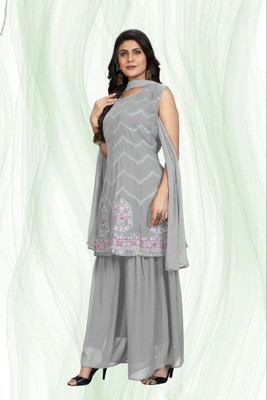 PRIYANSHI ENTERPRISE Women Kurta Palazzo Dupatta Set
