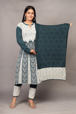 The Zigar Studio Women Kurta Pant Dupatta Set