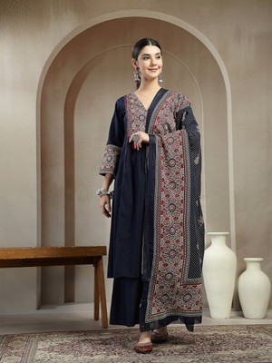 Sangria Women Kurta Pant Dupatta Set