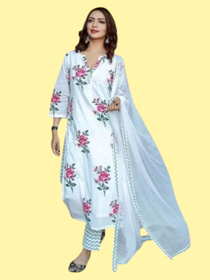 Texpa Fashion Women Ethnic Top Pyjama Set