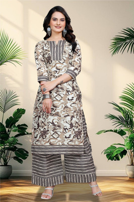 SHCON Women Kurta Palazzo Set