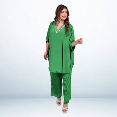 KUBERAA Women Kaftan Pant Set