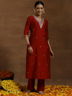 LIBAS Women Kurta Pant Set