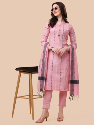 TRAHIMAM Women Kurti Pant Dupatta Set