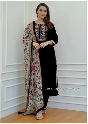 G Bluxe Women Kurta Pant Dupatta Set