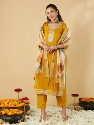 MOKOSH Women Kurta Pant Dupatta Set