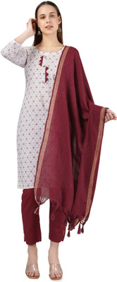 ACE COLLECTION Women Kurti Pant Dupatta Set