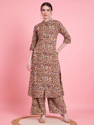 VBUYZ Women Kurta Palazzo Set