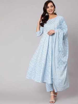 jaitpuriya Women Kurta Pant Set