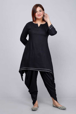 Loveyora Women Kurti Dhoti Pant Set