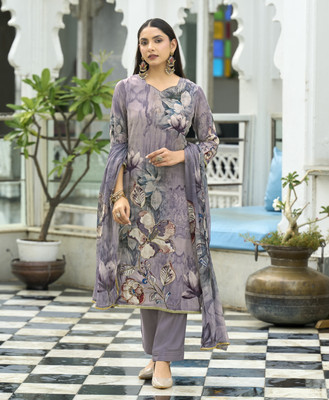 MOJILAA Women Kurta Pant Dupatta Set