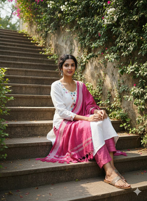 I.NN ENTERPRISES Women Kurti Pant Dupatta Set