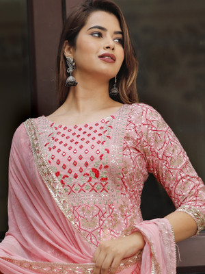 SHALIG Women Kurta Pant Dupatta Set