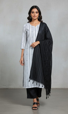 alliance collection Women Kurta Pant Dupatta Set