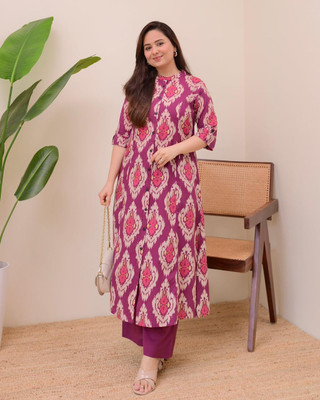 KEVAY Women Kurti Pant Set