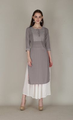 MF HAYAT Women Kurti Skirt Set