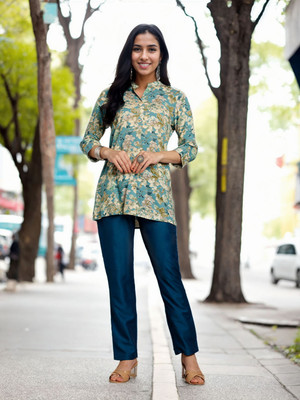 Moda Rapido Women Shirt Pant Set