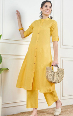 fashion hour Women Kurta Palazzo Set