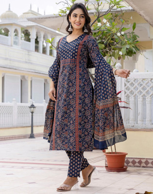 Skylee Women Kurta Pant Dupatta Set