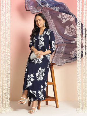Divastri Women Kurta Pant Dupatta Set