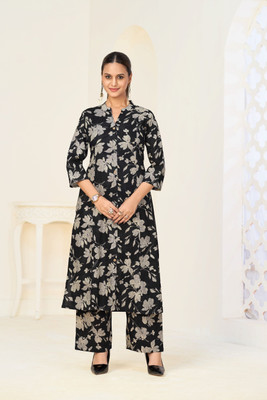 Larqi Women Kurta Palazzo Set