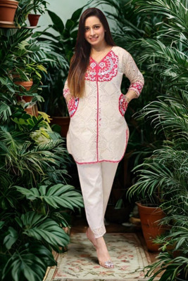 beautybeastbliss Women Kurta Pant Set