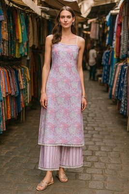 ANIRAV Women Kurta Pant Set