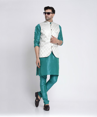 TS Lifestyle Men Kurta Pyjama Ethnic Jacket Set