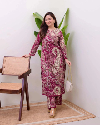 Ananya Fashion Women Kurta Palazzo Set