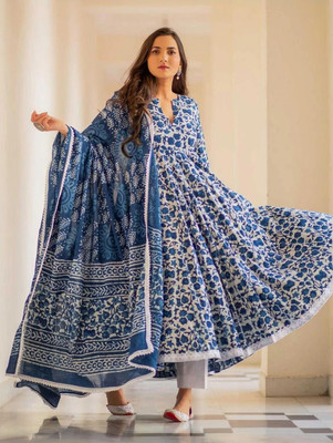 rudrama Women Kurta Pant Dupatta Set