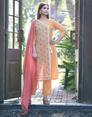 Divastri Women Kurta Pant Dupatta Set