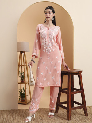 Elenora Women Ethnic Top Palazzo Set